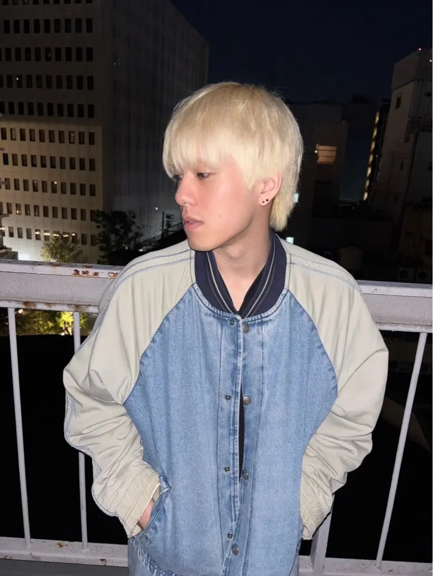 カラー メンズ ヘアカラー 大西 凪海のヘアスタイル