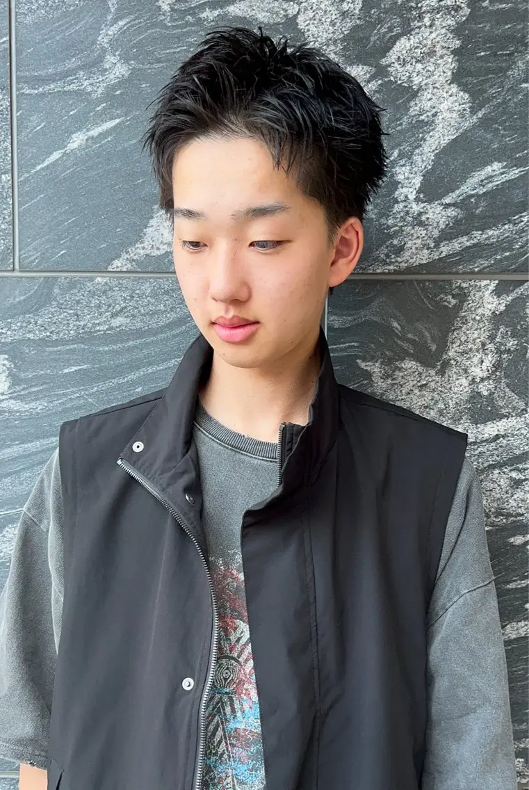 メンズ メンズショート カット 樋野 亮のヘアスタイル