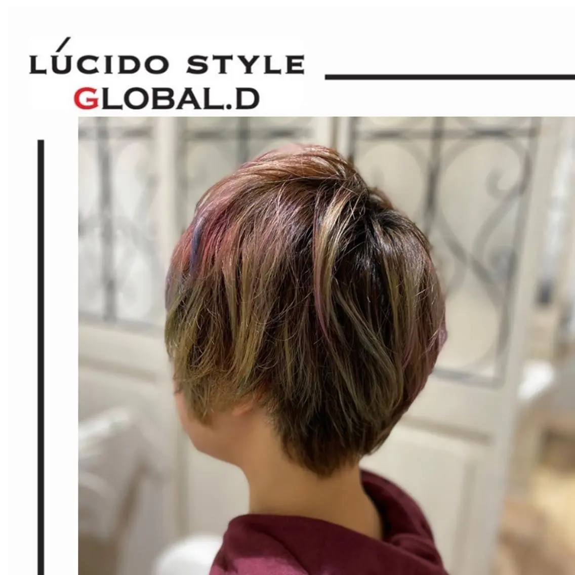 ショート カラー パーマ ヘアアレンジ メンズ キッズ ✂︎ショート、ボブ、 レイヤー🩵YUMIのヘアスタイル