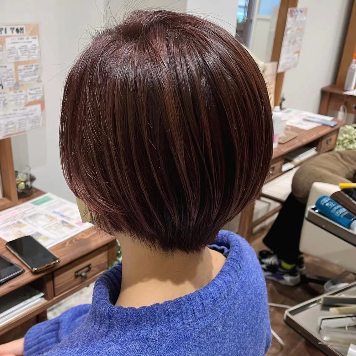ショート カラー くびれヘア ショートヘア ショートカットモデル 募集中🫧Rumaのヘアスタイル