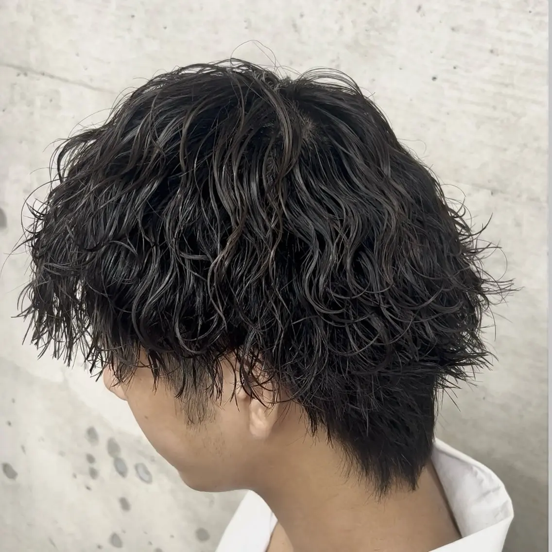 パーマ メンズ マッシュ メンズパーマ スパイラルパーマ Rikito .のヘアスタイル