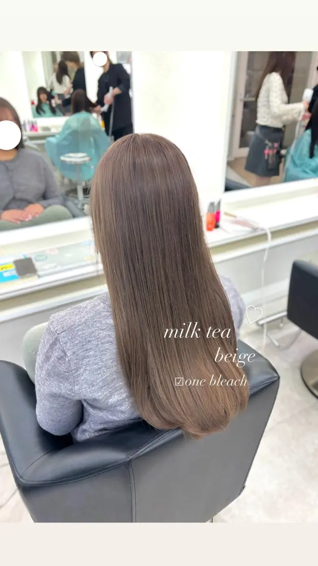ロング ヘアカラー ParveMix🫧 宮﨑 梨里のヘアスタイル