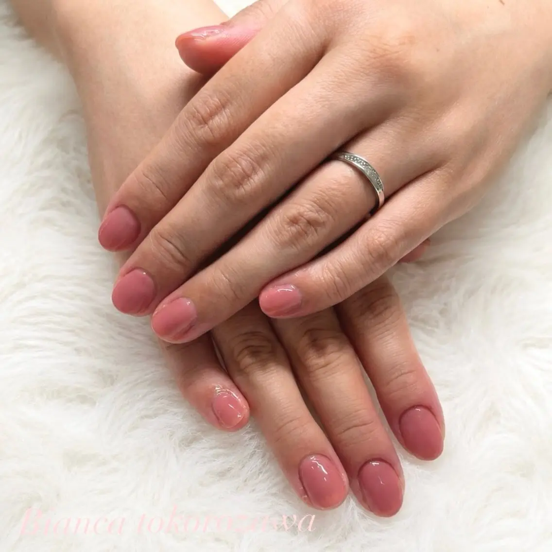 【オフあり】ハンド💅ワンカラーネイル 所沢✨️パラジェル変更🉑🙆♀️の写真