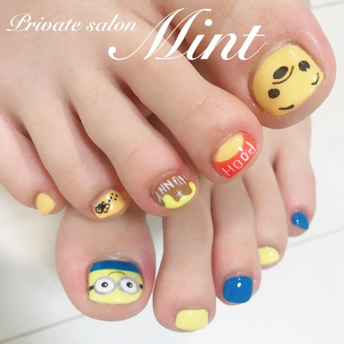 ネイル フットネイル Mint. nailのネイルデザイン