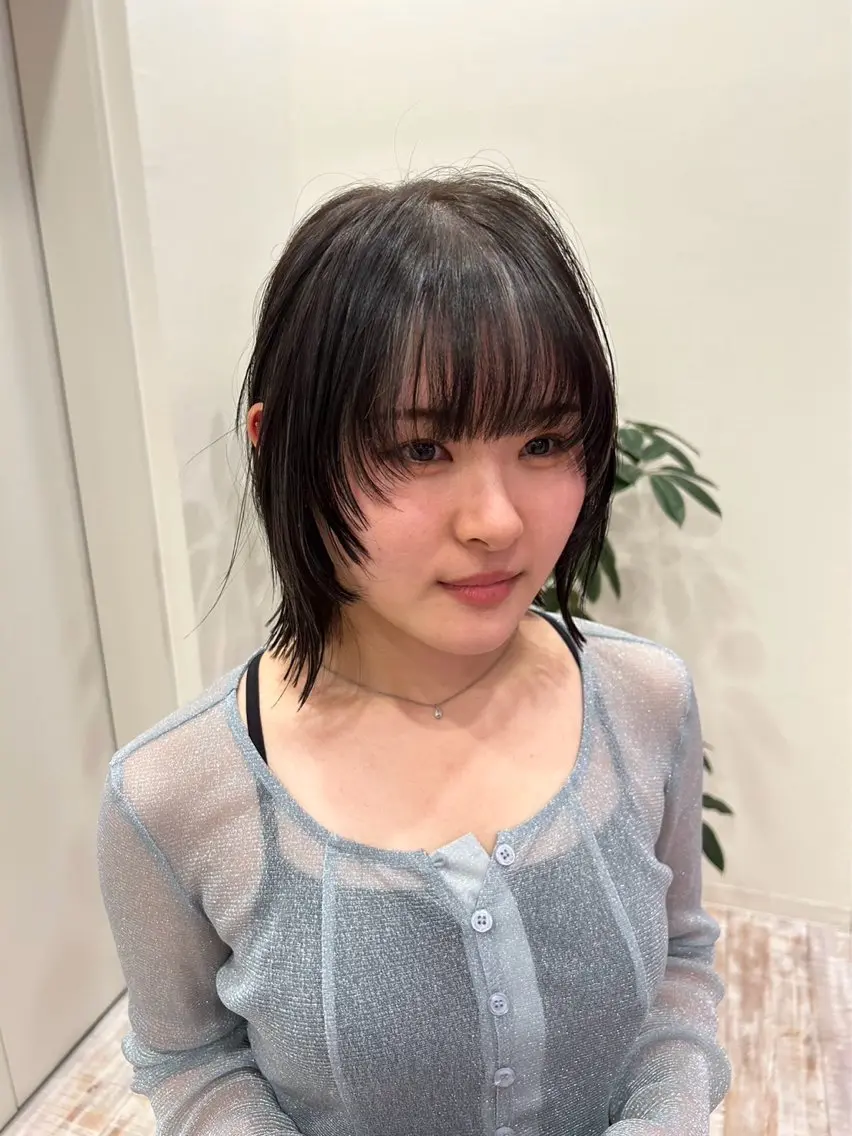 【モデル様】シャンブー込カットモデルの写真