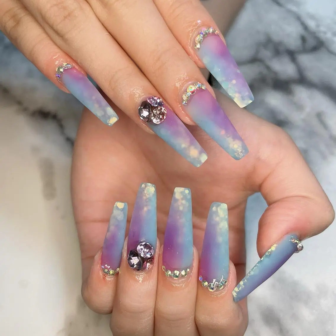 ネイル マットネイル ハンドネイル Kayo 💅のネイルデザイン