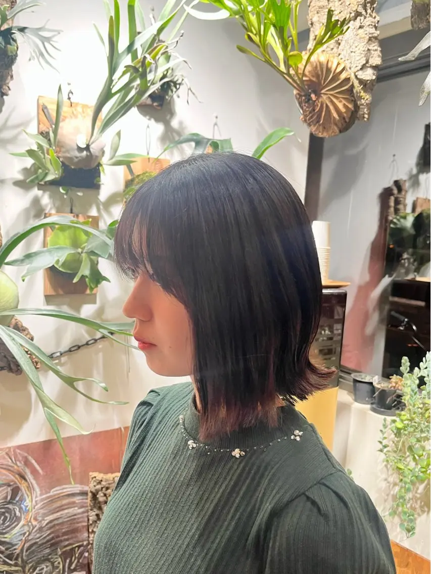 カラー カット ヘアカラー 松原 樹里のヘアスタイル