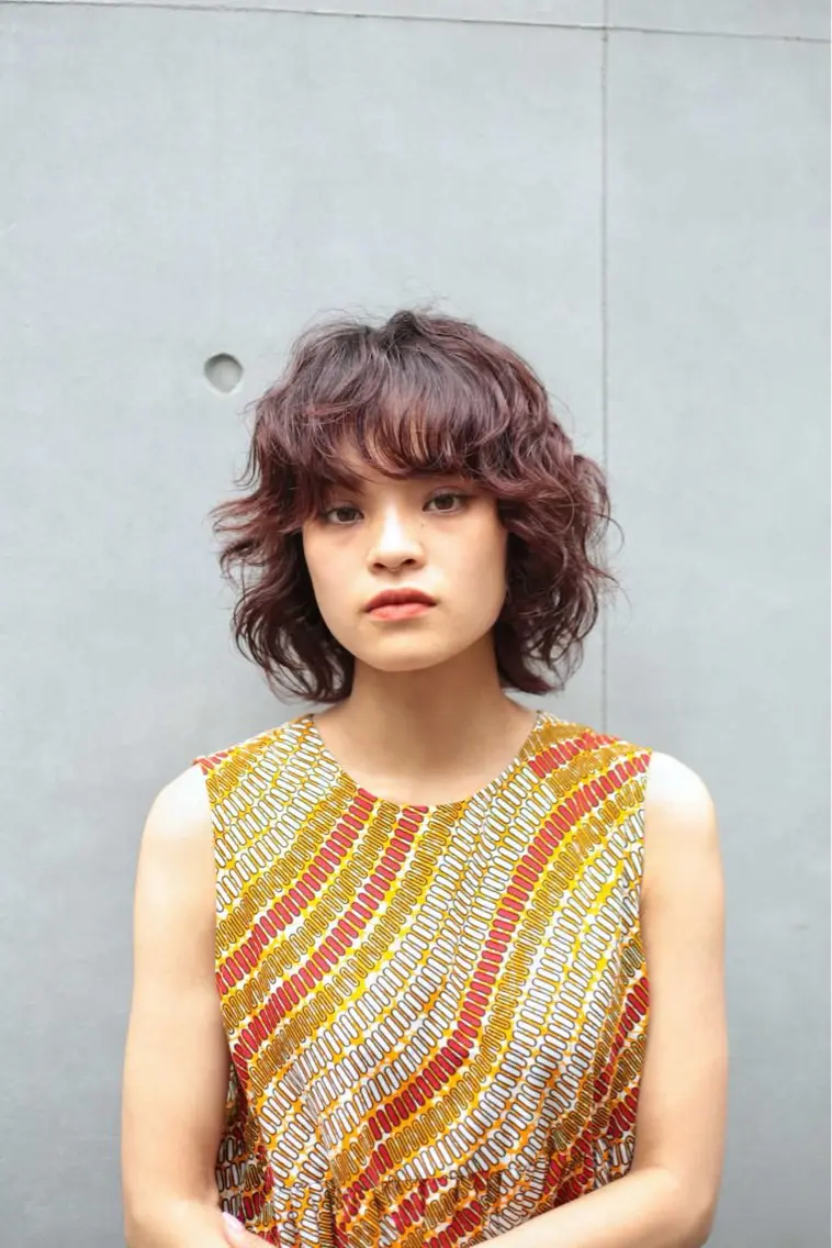 パーマ パーマ 權軒 真尋 /モデル様募集中のヘアスタイル