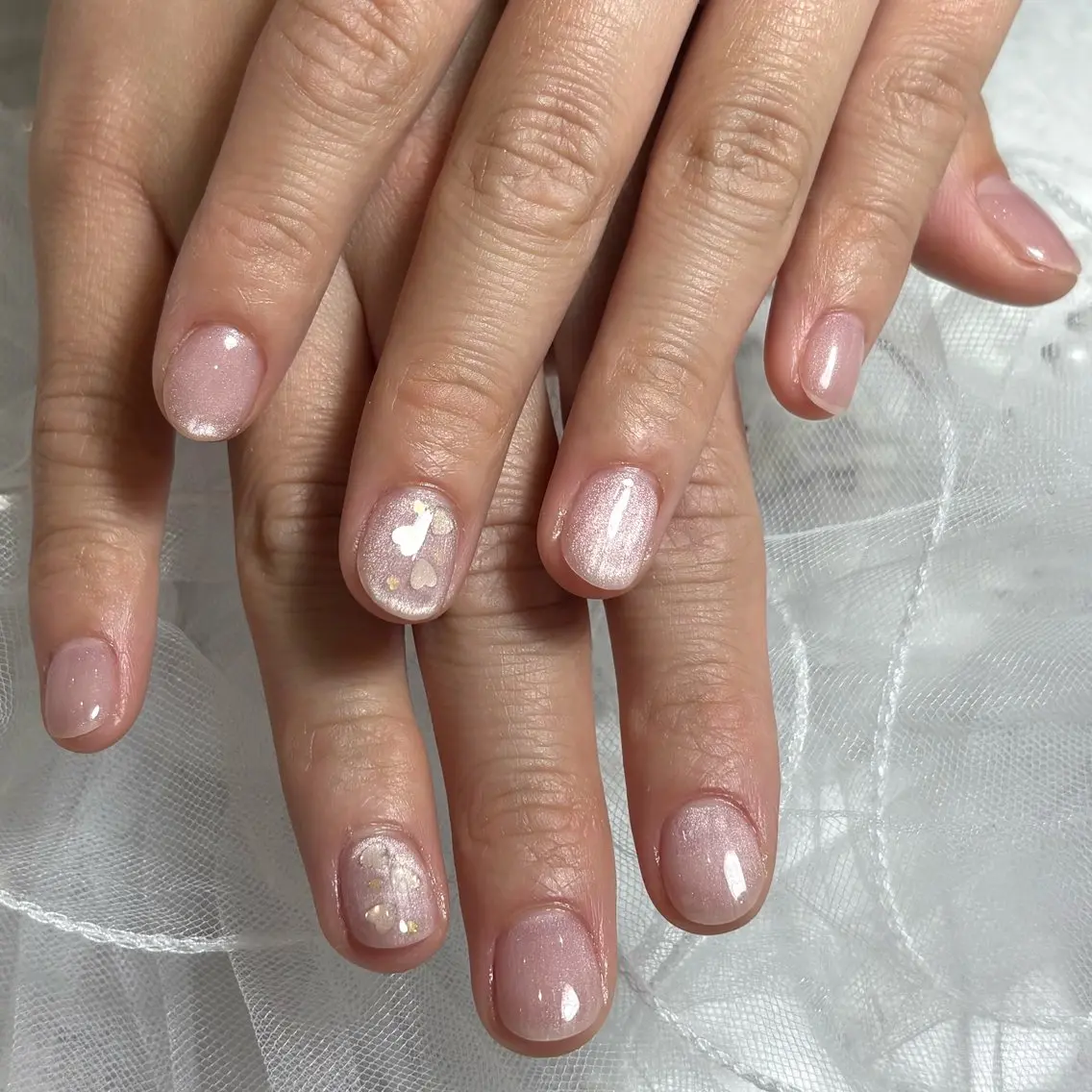 ネイル ハンドネイル WHITE NAIL 鳳店AYUMIのネイルデザイン