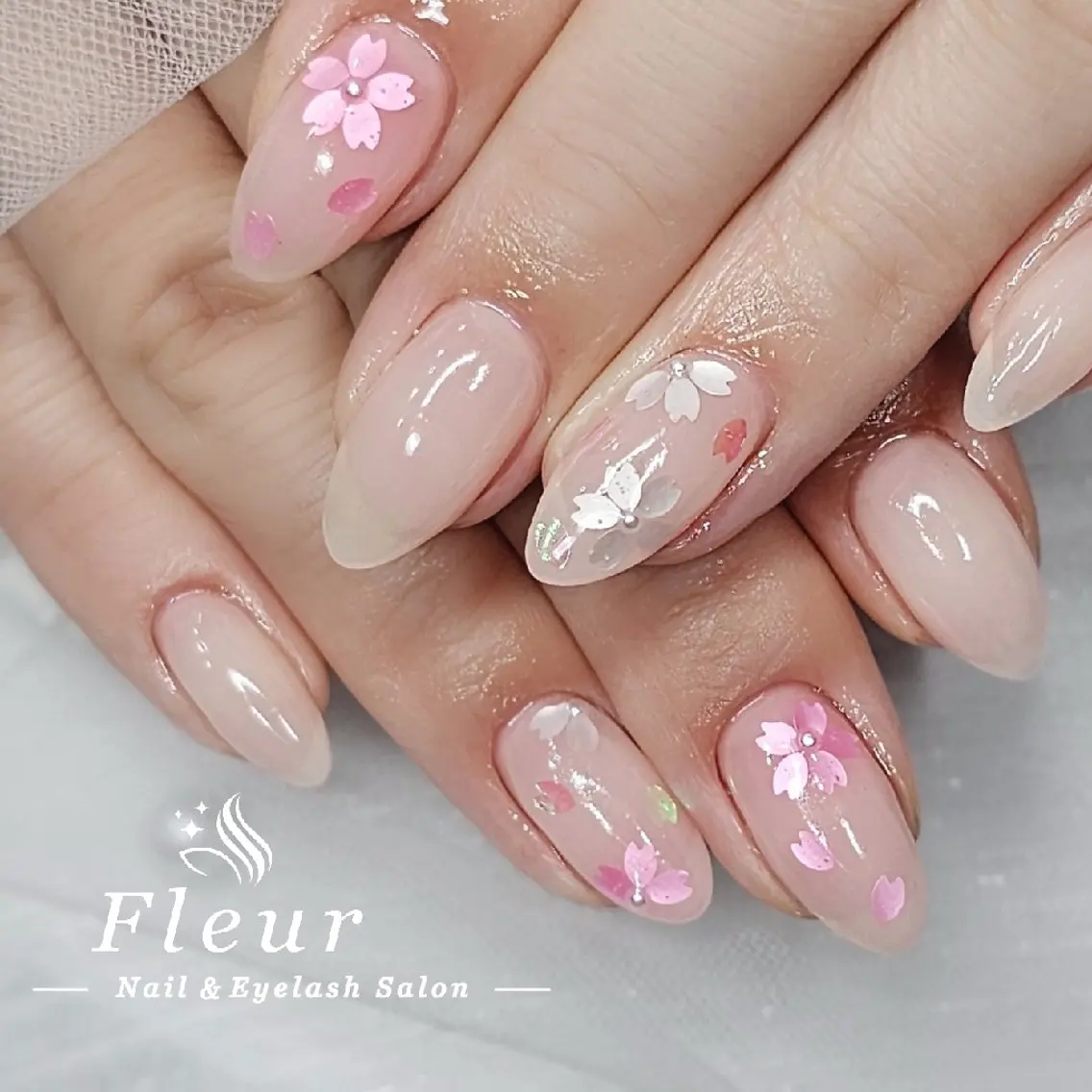 ネイル nail&eye ♡Fleur♡のネイルデザイン