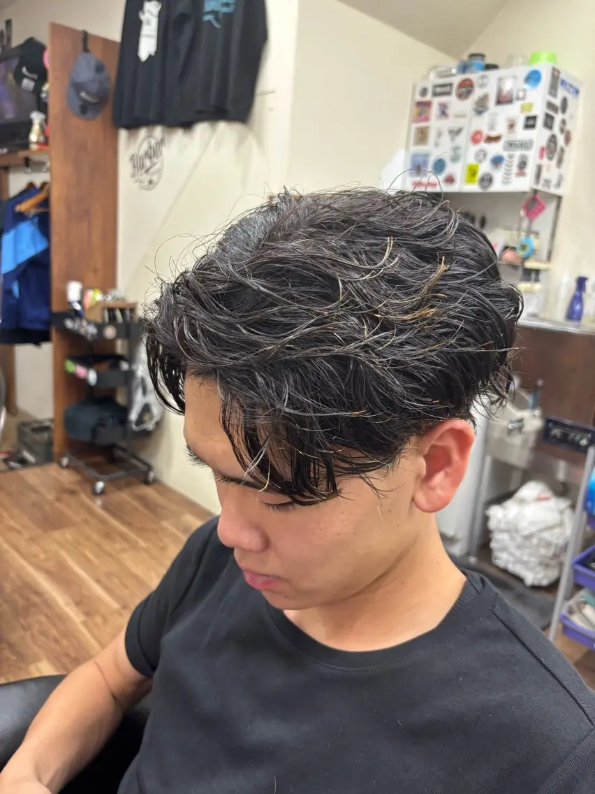 パーマ 酒井 陽人のヘアスタイル