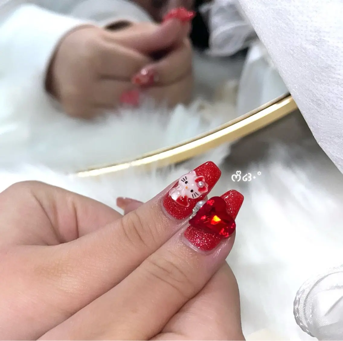 ネイル ハンドネイル Blanche mimi.u_aのネイルデザイン