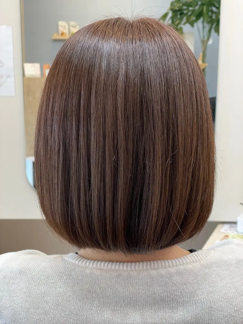 ✂️カット+カラー+髪質改善*ブリーチなし◇革新的な髪質改善成分「トステア」使用💇♀️の写真
