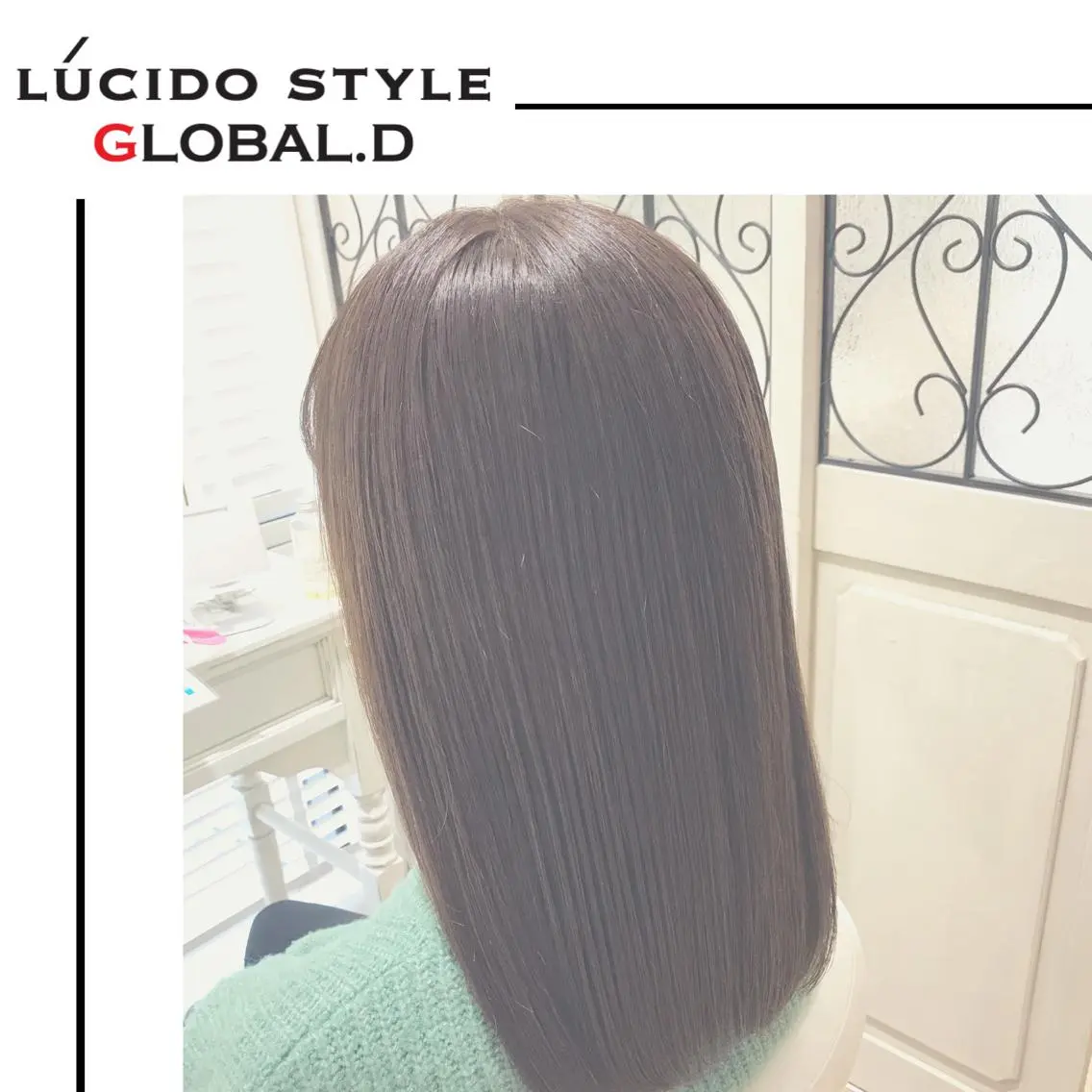 ミディアム カラー 🥛洒落髪小顔cut なら龍崎🥛のヘアスタイル