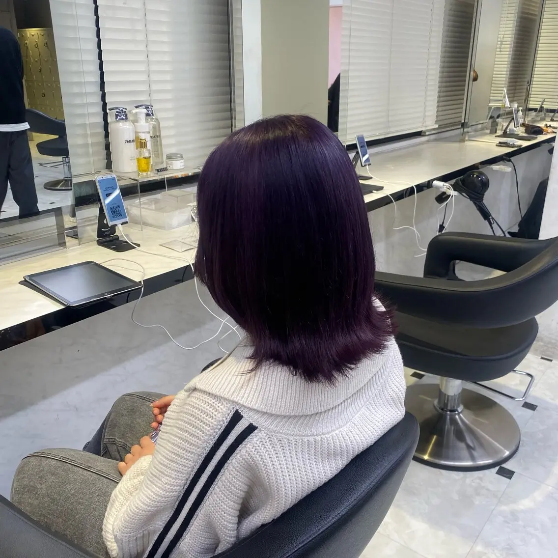 ロング カラー 透明感ベージュカラー 🪞上野🪞AIのヘアスタイル