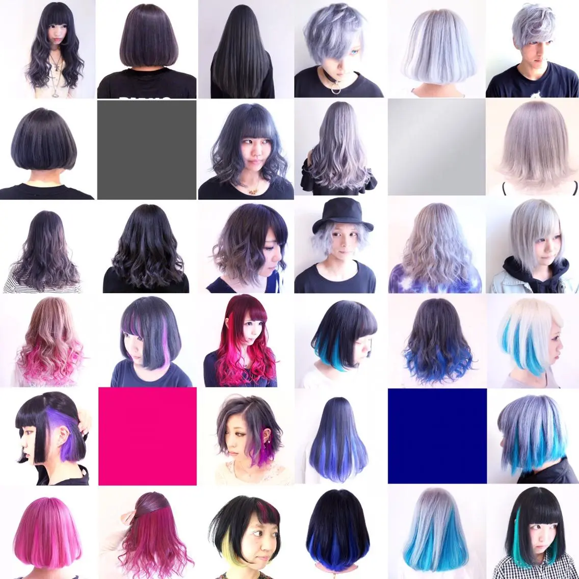 カラー 派手髪 美容師JUNのヘアスタイル