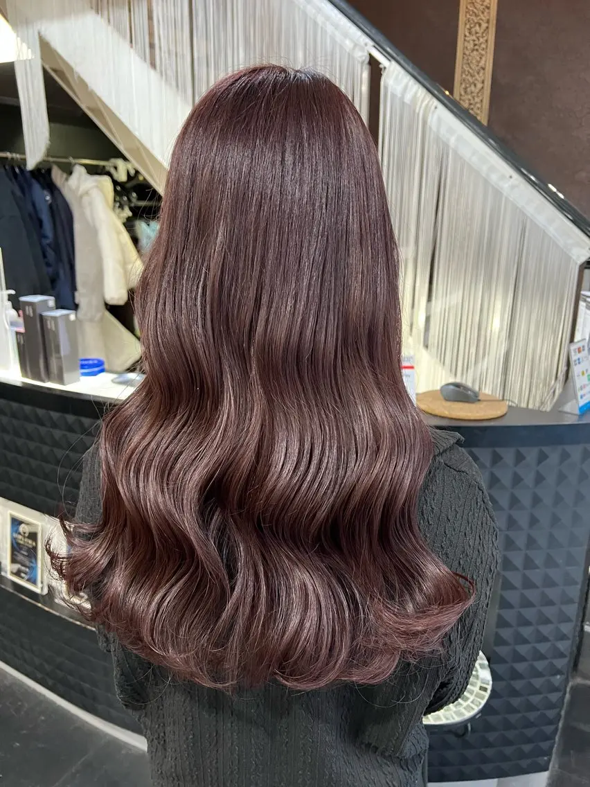 ロング カラー 艶髪 ♡Tomiyaのヘアスタイル