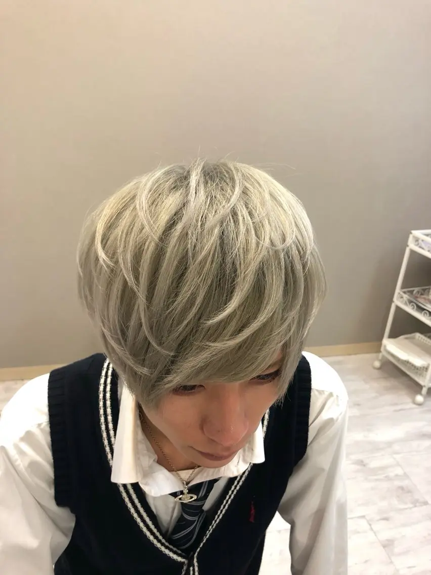 メンズ ヘアセット SALOWIN高崎店 /湯浅泳作のヘアスタイル
