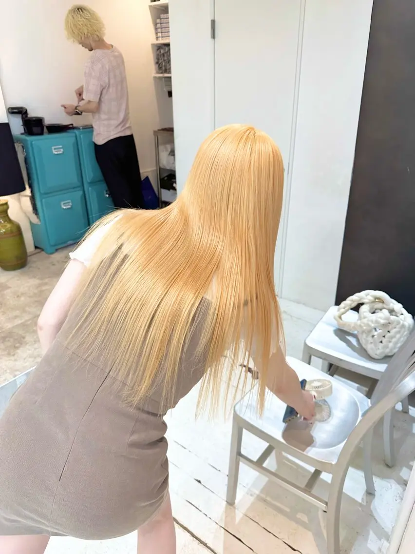 似合わせカット+透明感カラー+プリンセストリートメントの写真
