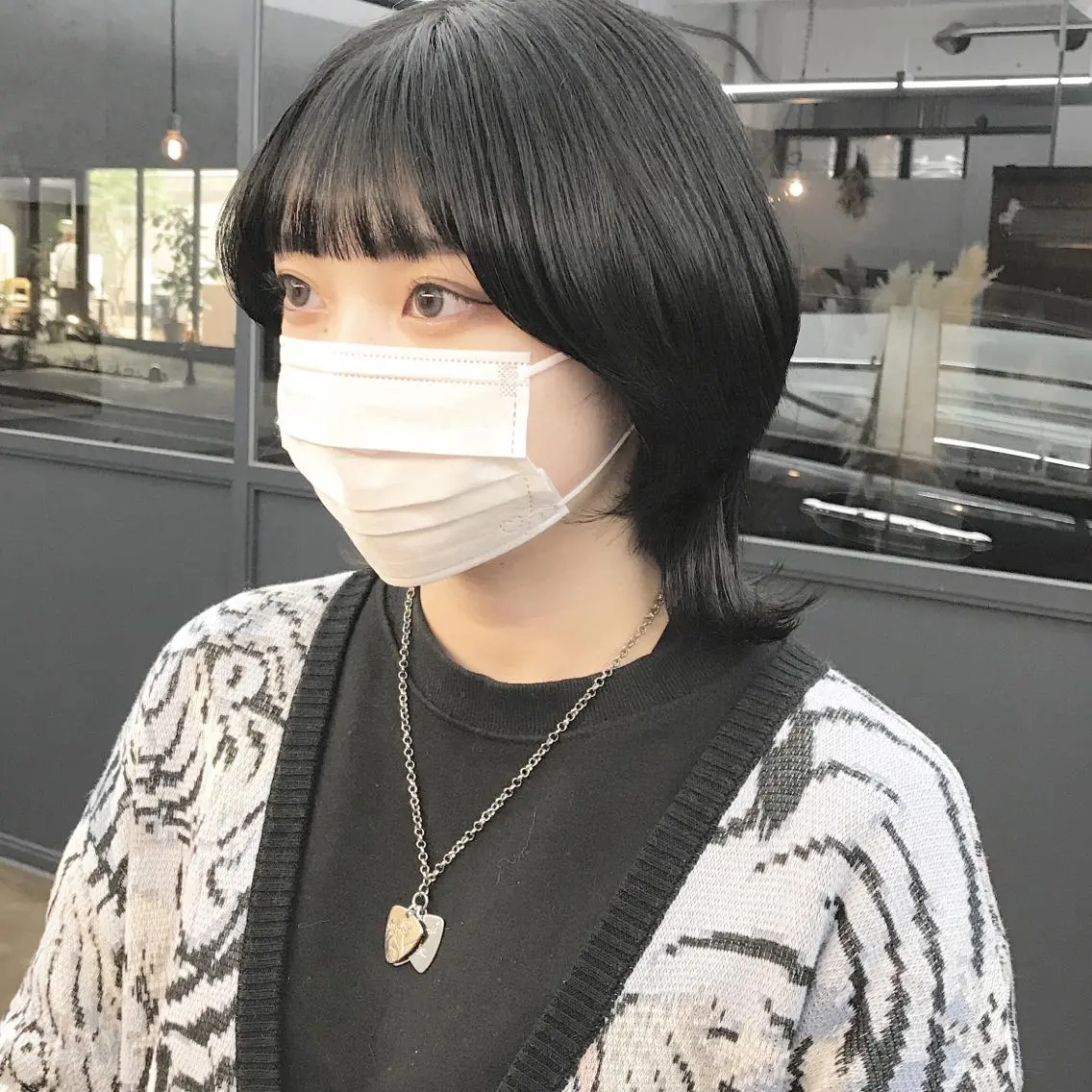 ミディアム ウルフカット カット ヘアセット ✂︎ウルフ・ショート ✂︎MIKUNIのヘアスタイル