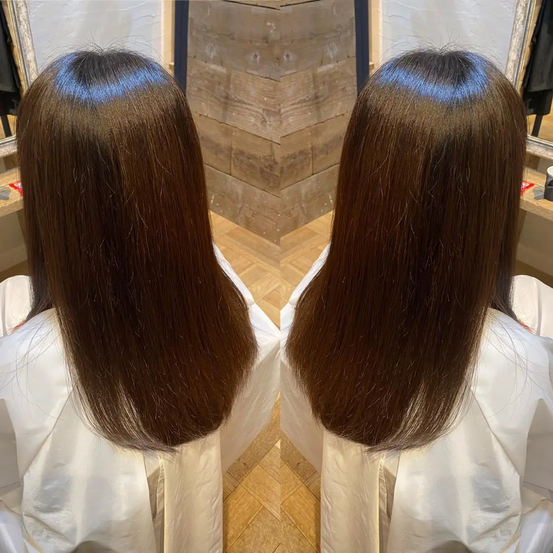ロング ヘアカラー トリートメント 青木 啓輔のヘアスタイル