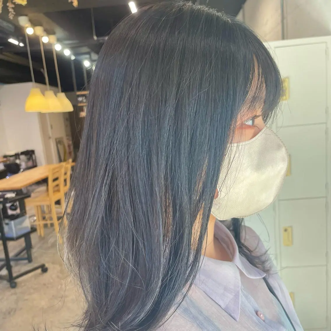 ミディアム カラー ヘアアレンジ 🎀レイヤー 透明感 カラーyuuri🎀のヘアスタイル