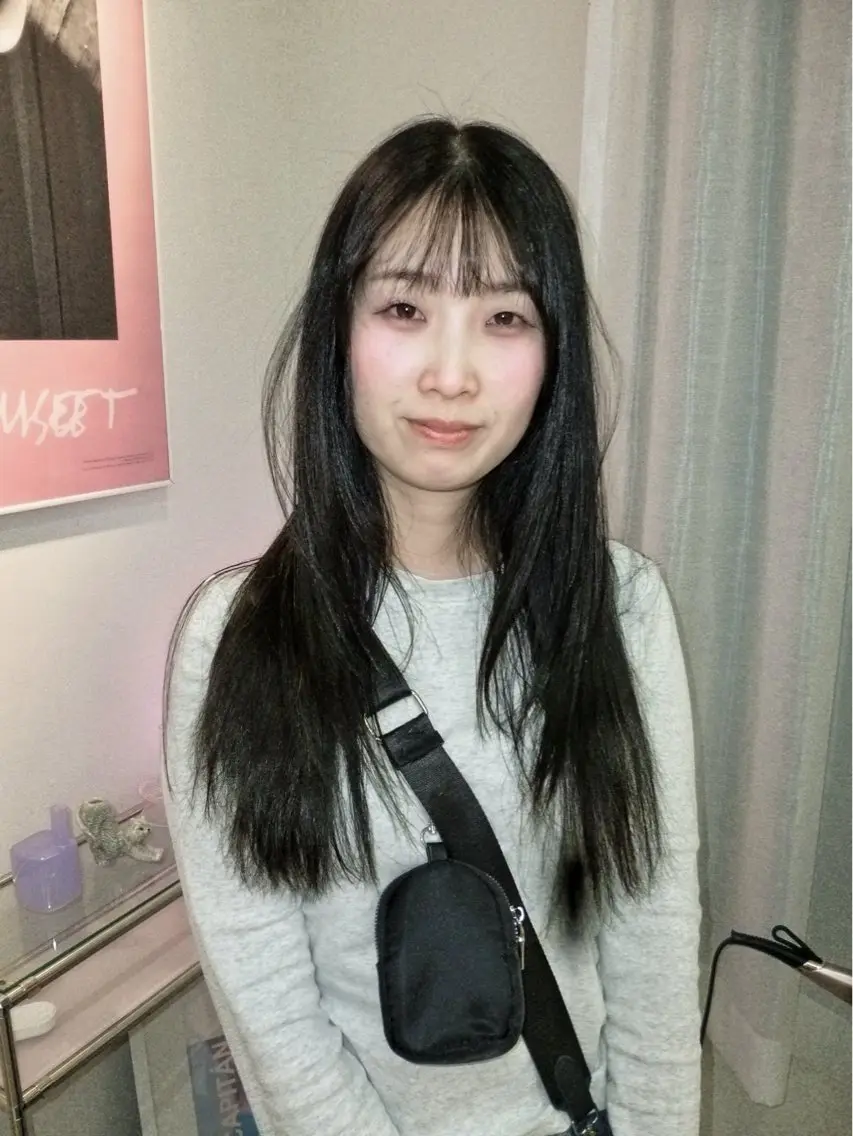 ロング ヘアカラー miteゆい カラーモデル⟡.·のヘアスタイル