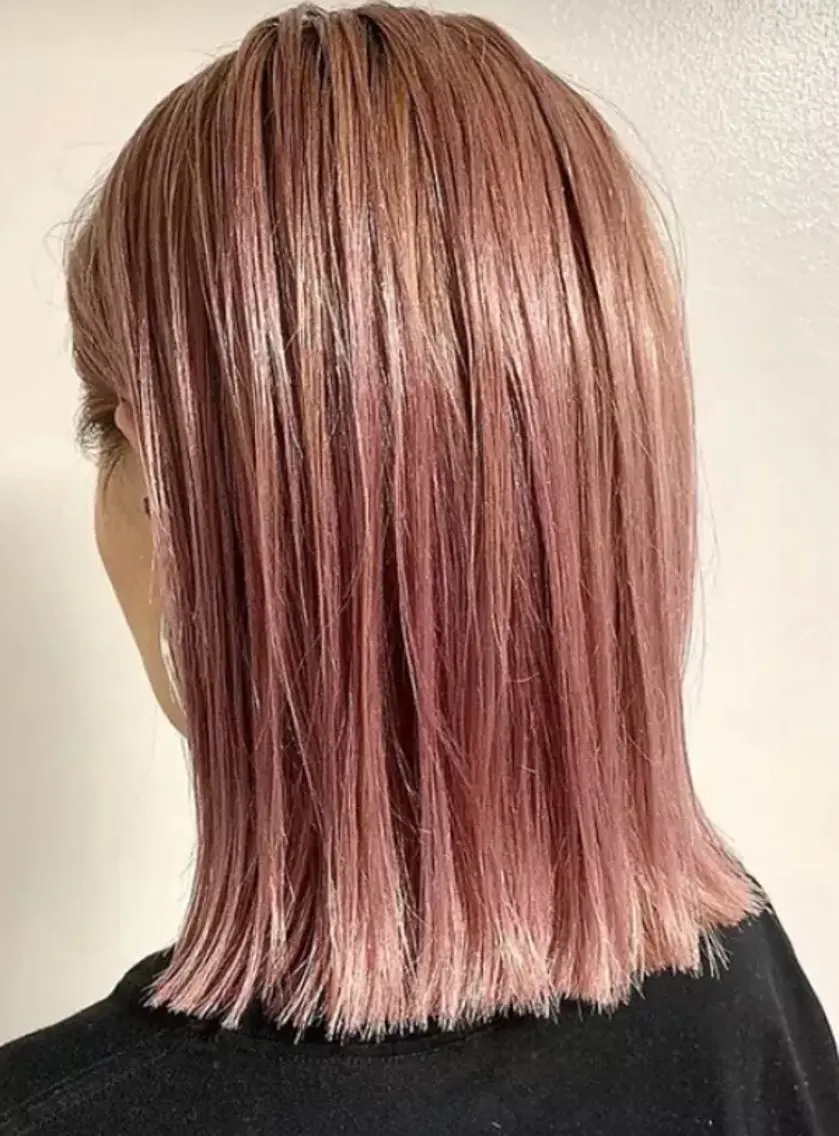 ミディアム カラー ヘアアレンジ ヘアカラー ❤️可愛いハイトーン を造る❤️AKIRAのヘアスタイル