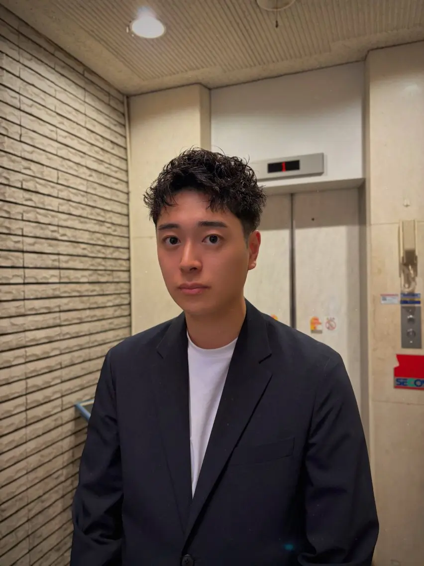 ショート メンズ メンズパーマ ショートヘア UMM daichi メンズパーマのヘアスタイル