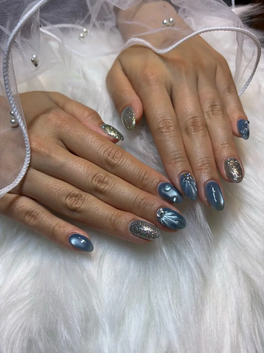 ネイル マグネットネイル nail salon étoileのネイルデザイン