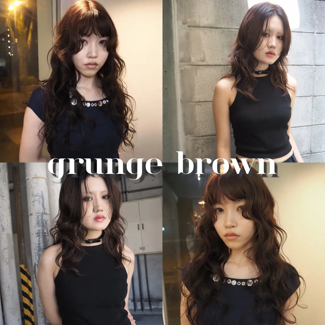 ロング カラー ブリーチ ブラウンカラー 透明感カラー 韓国風カラー ナチュラルブラウン カット ヘアカラー トリートメント yuki/ブリーチ/ JILLSTUDIOのヘアスタイル