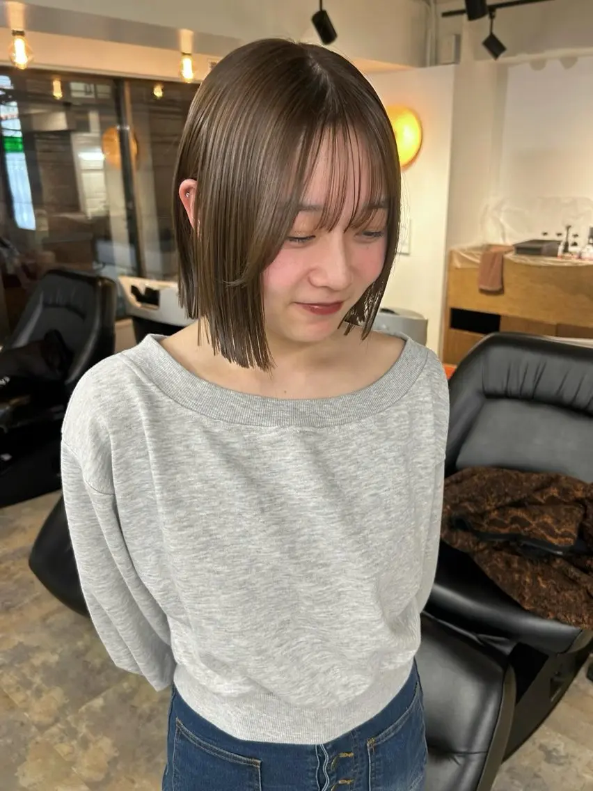 ショート カット ヘアカラー ショート ・ボブ /もえまる🌻のヘアスタイル
