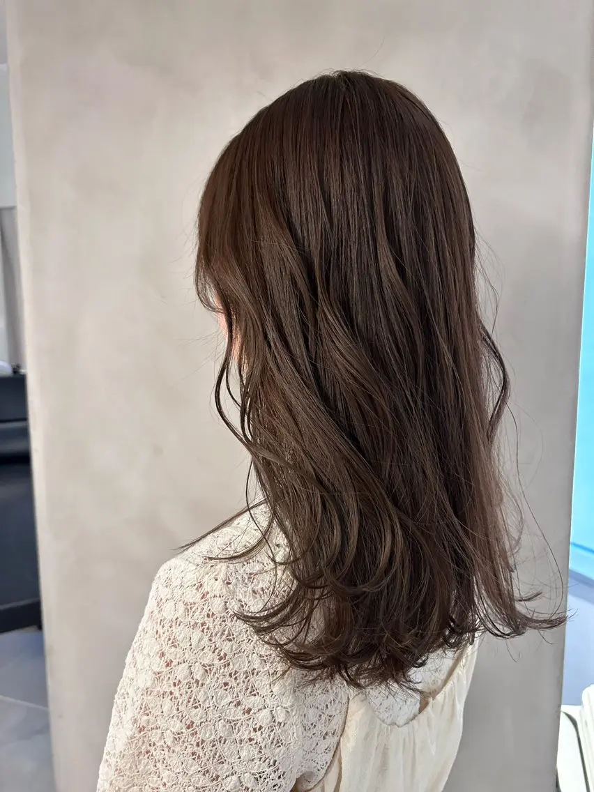 ロング カラー 🪞透け感&韓国ヘア 🪞honokaのヘアスタイル
