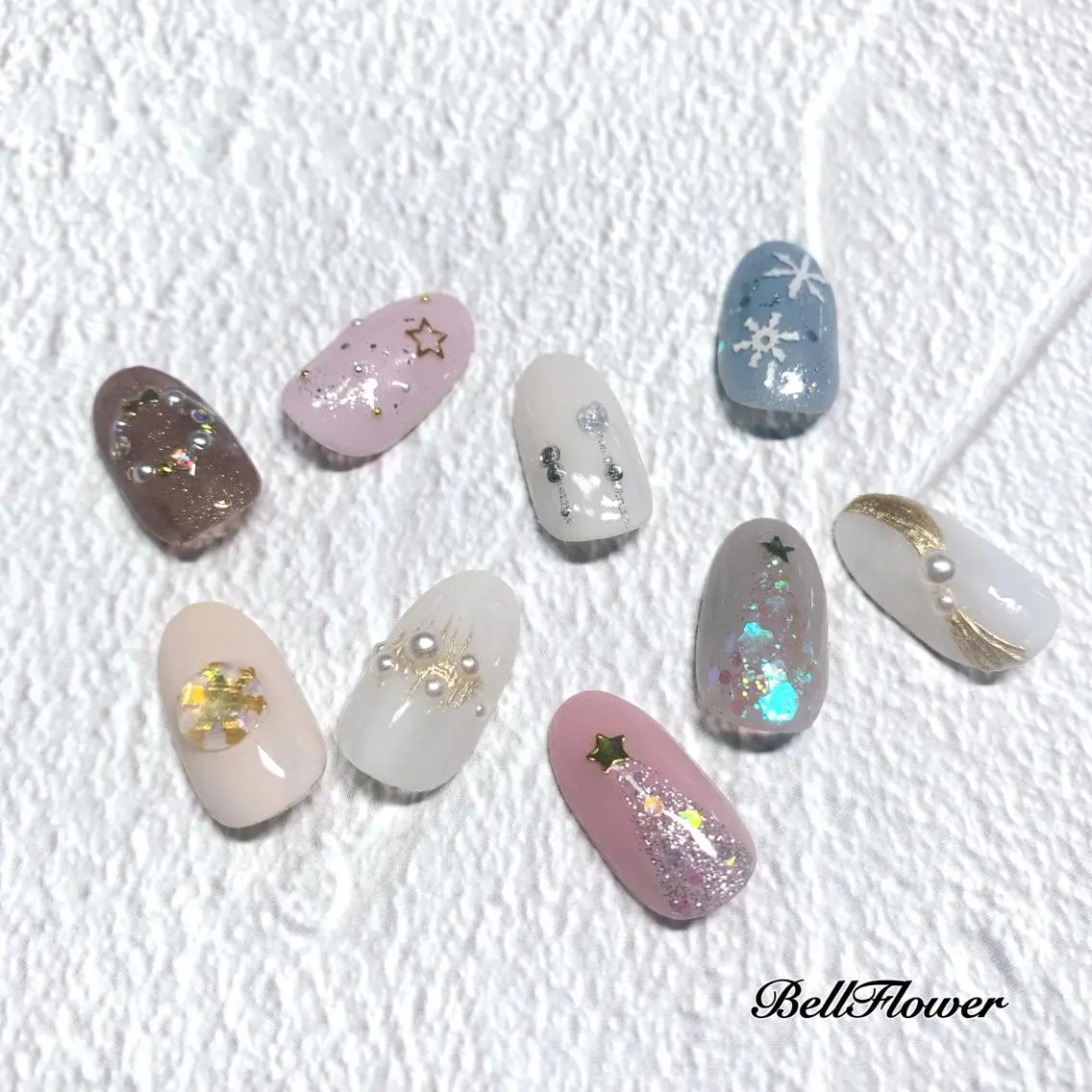 ネイル Bell Flowerのネイルデザイン
