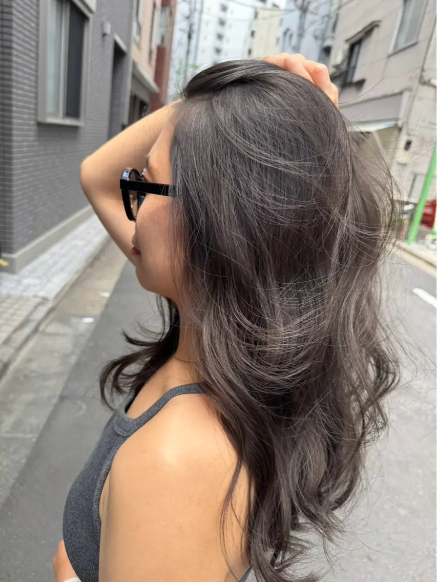 ロング カラー ヘアカラー 神田 有惟のヘアスタイル