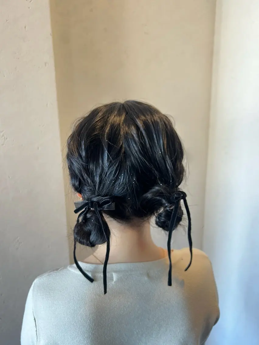 ヘアアレンジ 水田 芹七のヘアスタイル