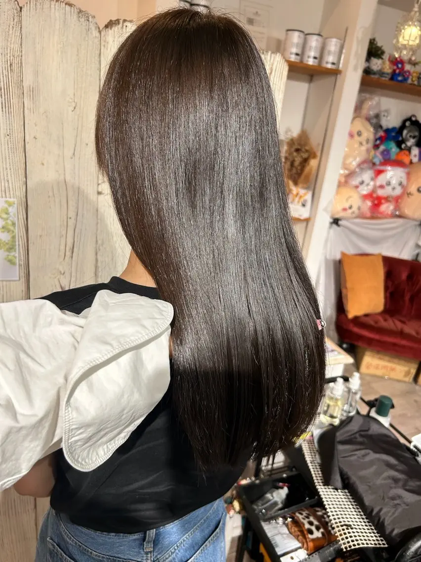 セミロング カラー カット ヘアカラー トリートメント 🌼Sayori🌼 Atlantisのヘアスタイル