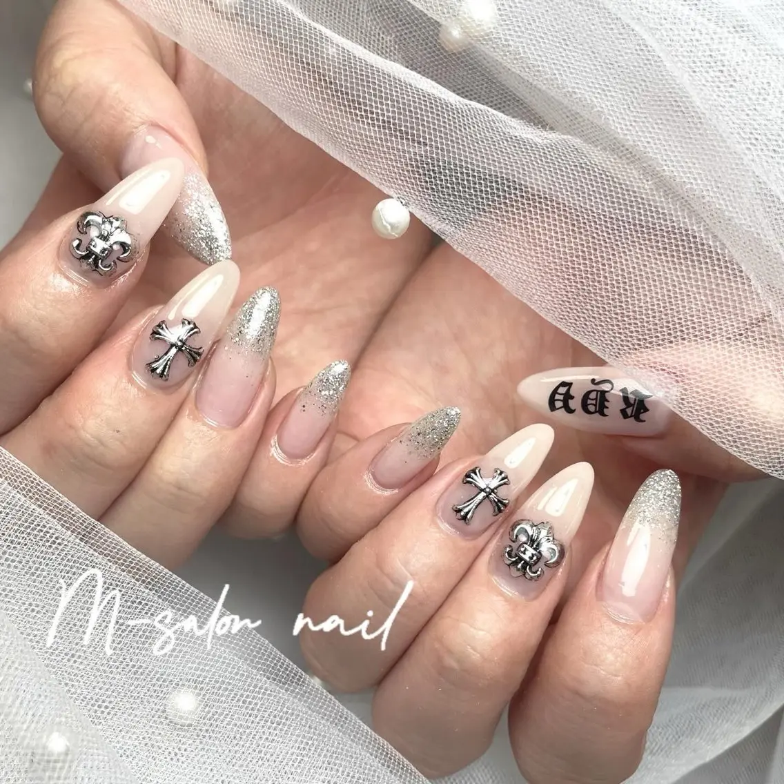 ネイル ハンドネイル 韓国/網紅/パーツ M-salonのネイルデザイン