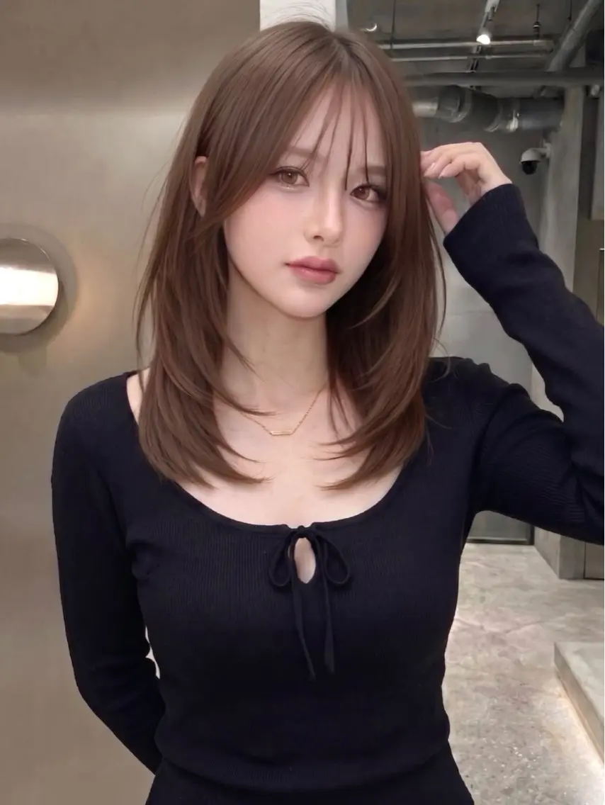 ミディアム カットモデル募集中 新潟万代/ 蒼太朗のヘアスタイル