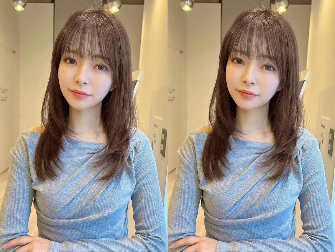 ロング ヘアカラー 透明感カラー / Rio👶🏻💞のヘアスタイル
