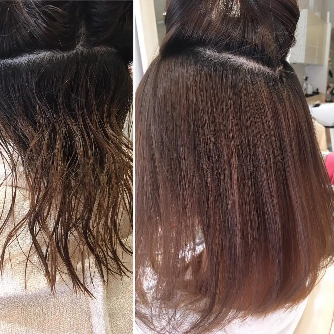 セミロング 堀 嘉照のヘアスタイル
