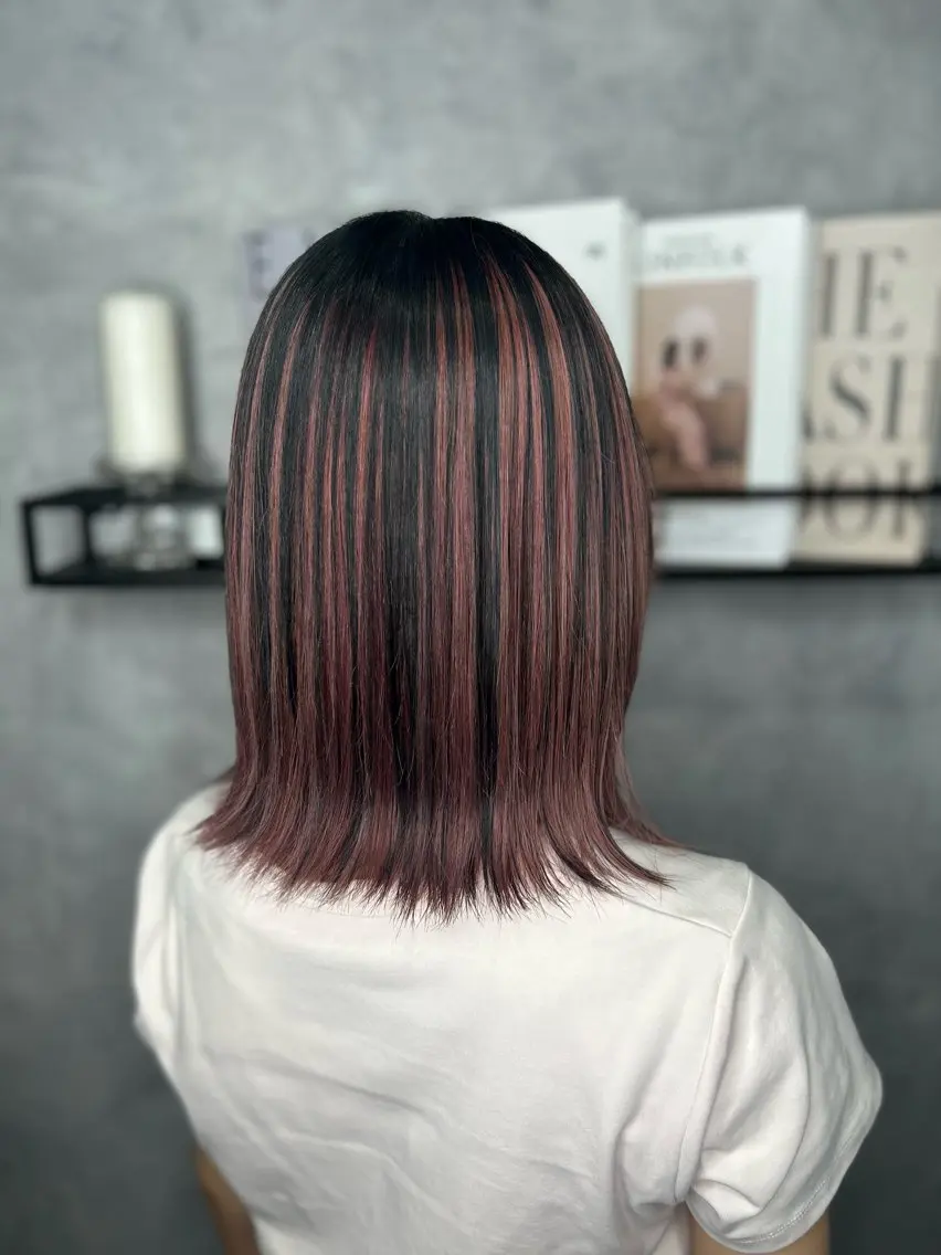 カラー ブリーチ デザインカラー すだ こゆみのヘアスタイル