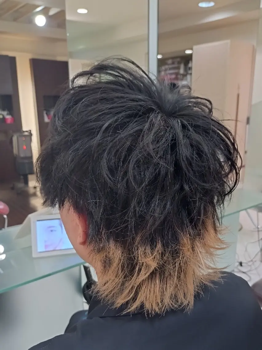 🐺3名様限定🐺デザインウルフ『ニュアンスパーマコース』の写真