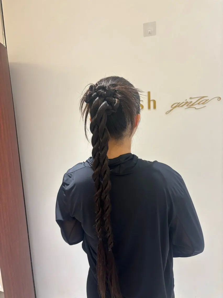 ヘアアレンジ ヘアセット 銀座🌿ヘア アレンジ🌿さやかのヘアスタイル