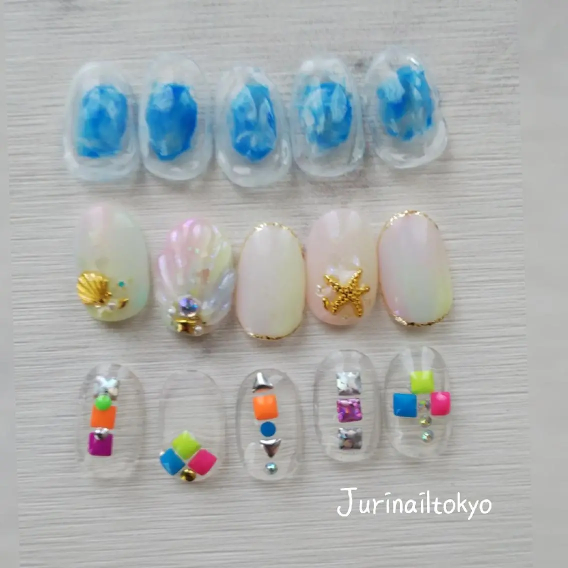 ショート jurinail tokyoのネイルデザイン