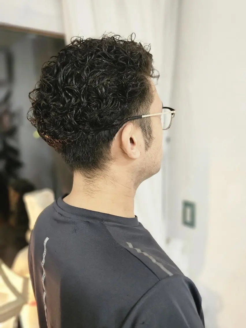 パーマ メンズ パーマ  熊野 タイソンのヘアスタイル