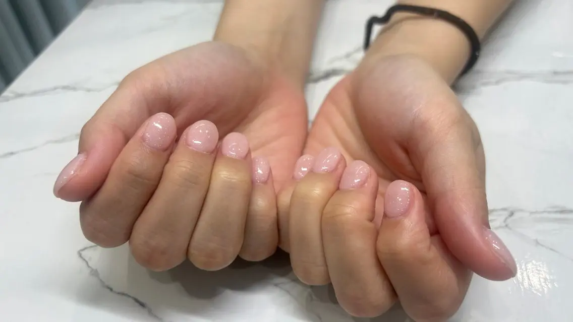 ワンカラーorラメグラ・オフなしの写真
