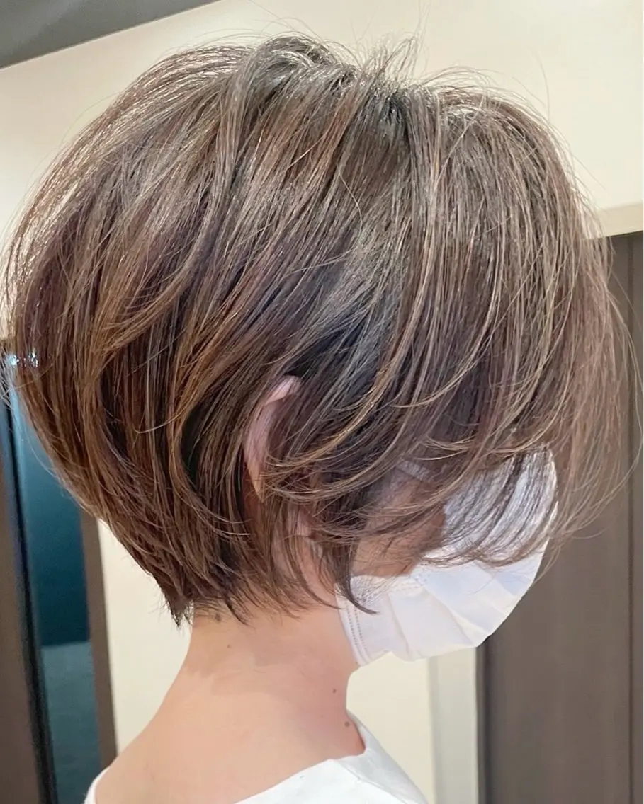 ショート 【銀座】ショート特化 /絶壁解消/滝本愛斗のヘアスタイル