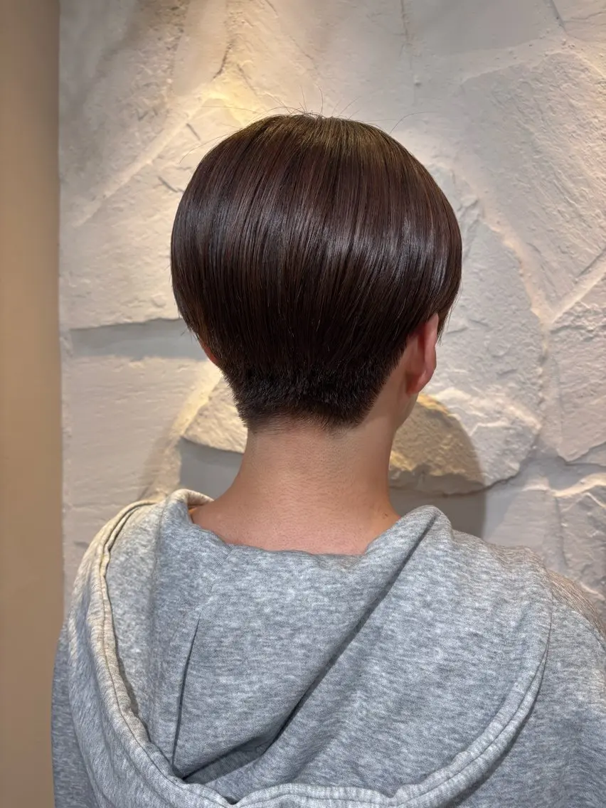 ショート カラー オーガニックカラー/ 表参道/ルカのヘアスタイル
