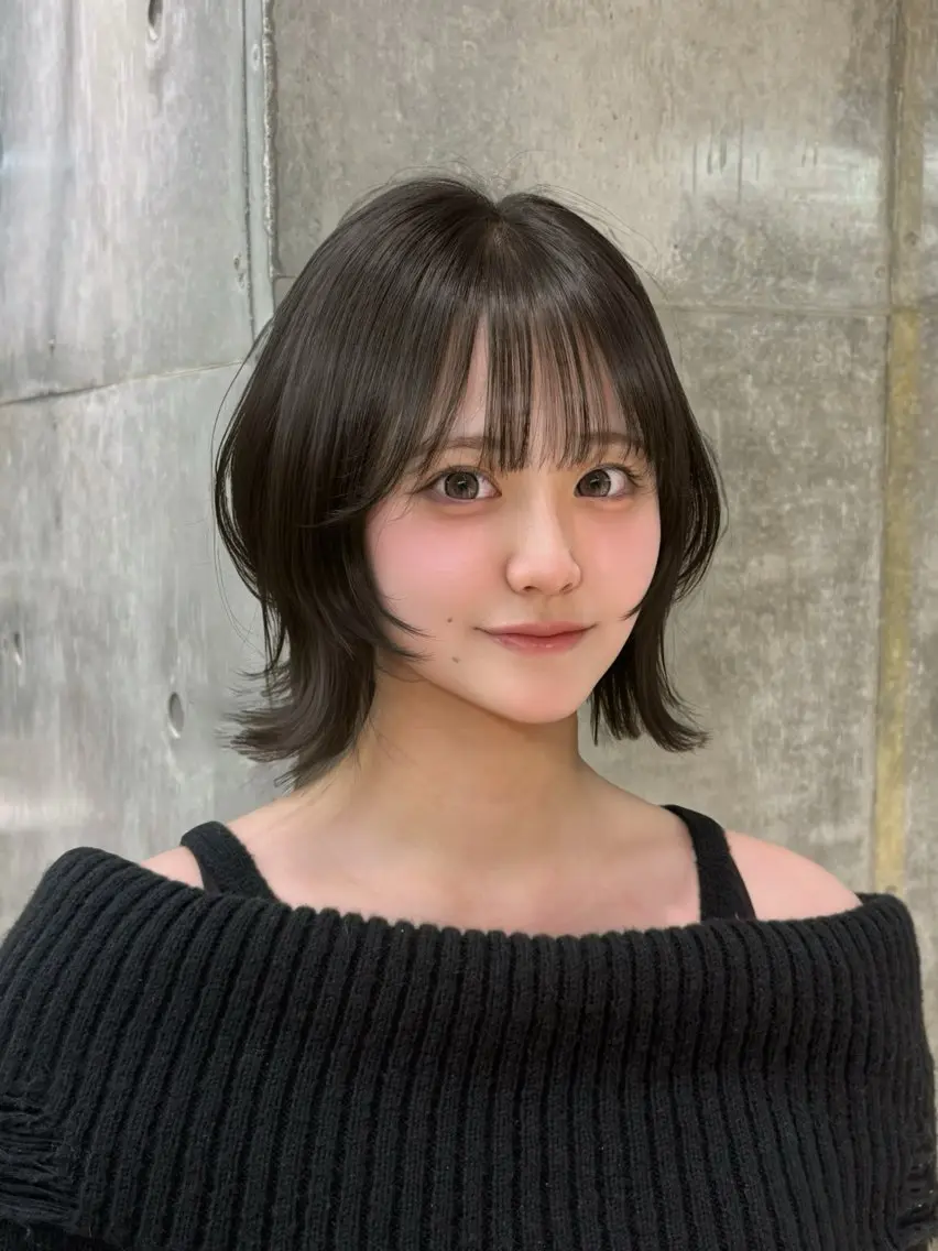 ショート ボブレイヤー ボブ レイヤーカット toco.⋆𝜗𝜚 / レイヤーボブ໒꒱のヘアスタイル